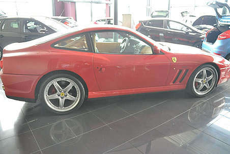 Roter Ferrari Maranello