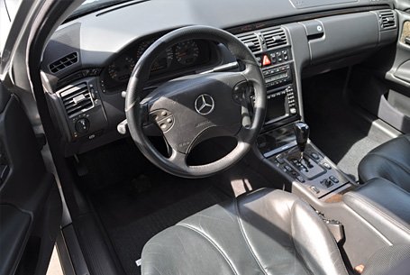 Innenraum des SL 55 AMG